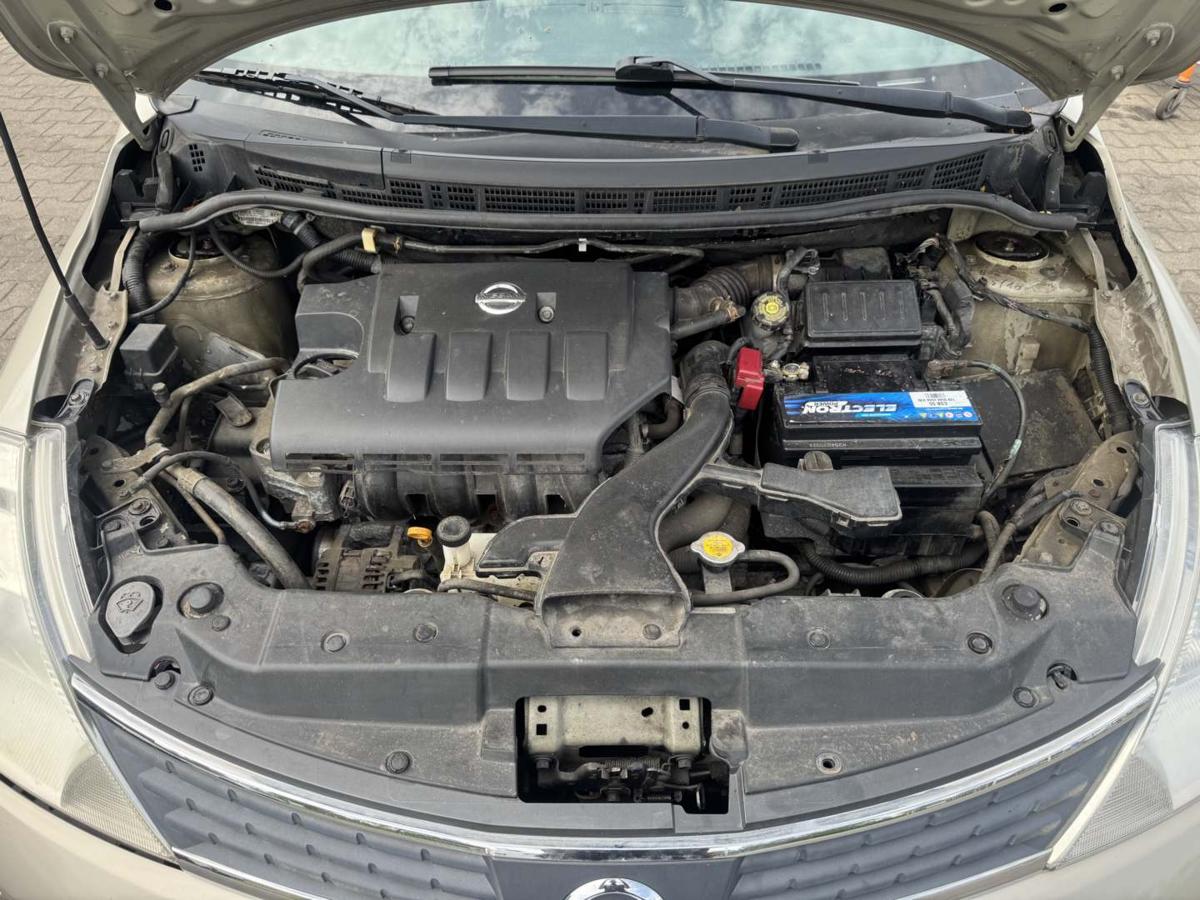 Nissan Tiida original Motor HR16 1,6 81KW funktionsgepr&uuml;ft Bj.2009
